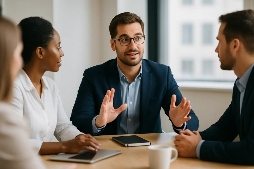 Ingl&eacute;s para reuniones: habla claro y con confianza