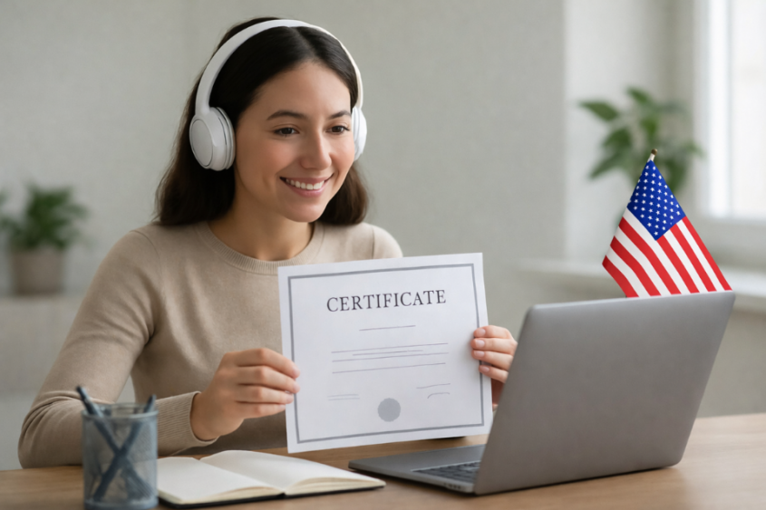 Cursos de ingl&eacute;s online con certificado: c&oacute;mo elegir