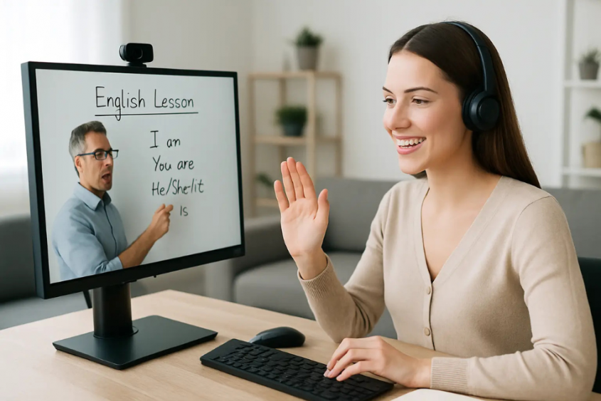 Ingl&eacute;s online con pizarra virtual: as&iacute; se aprovecha