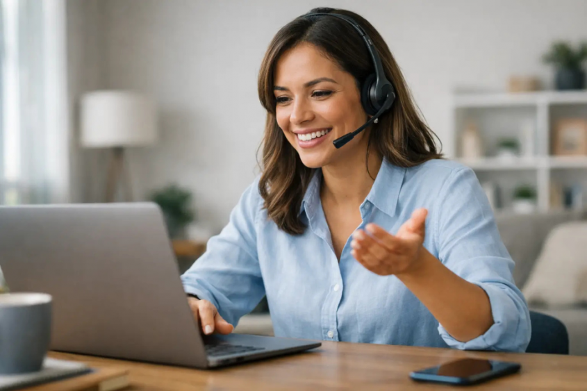 Gu&iacute;a de ingl&eacute;s para llamadas de trabajo remotas