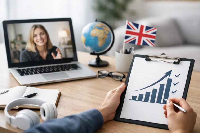 C&oacute;mo medir mi progreso al hablar ingl&eacute;s