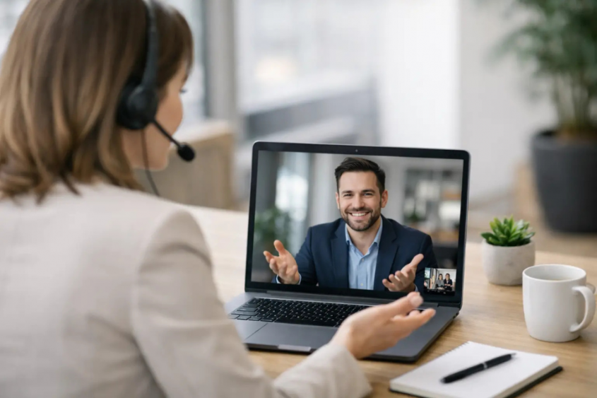 Ingl&eacute;s para videollamadas con clientes