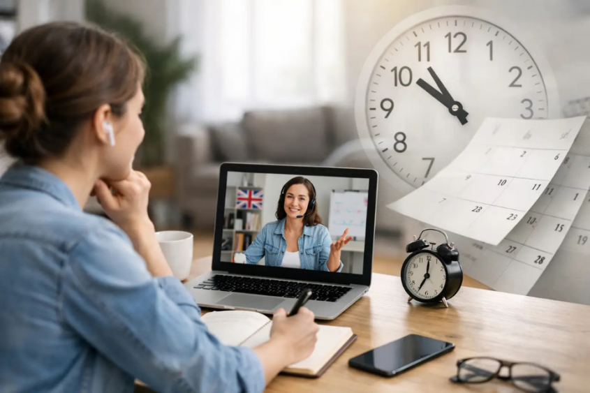 C&oacute;mo elegir clases de ingl&eacute;s con horarios flexibles