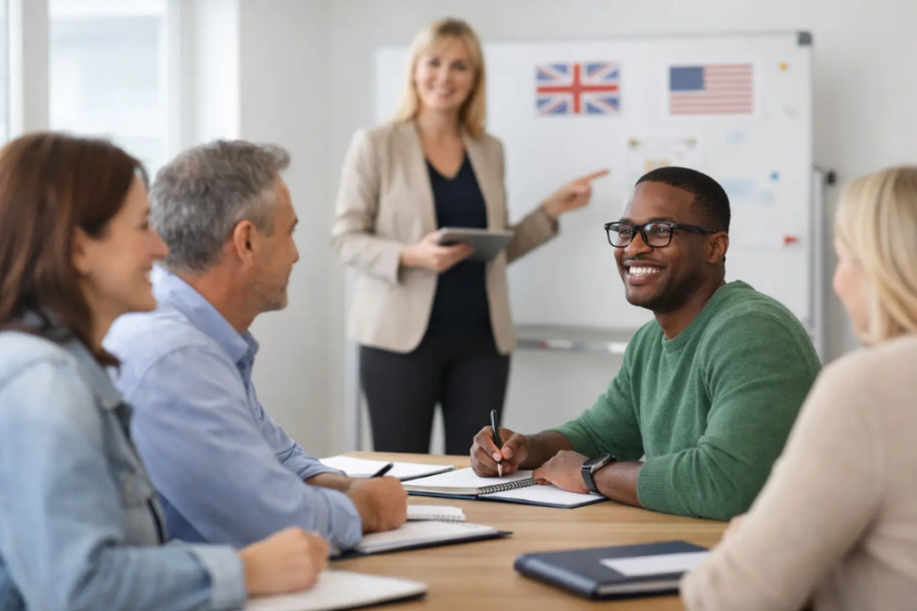 Mejores clases de ingl&eacute;s para adultos
