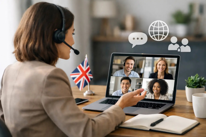 Ingl&eacute;s para networking profesional online
