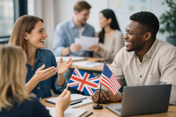 12 mejores din&aacute;micas para hablar ingl&eacute;s