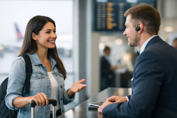 C&oacute;mo hablar ingl&eacute;s con confianza en el aeropuerto